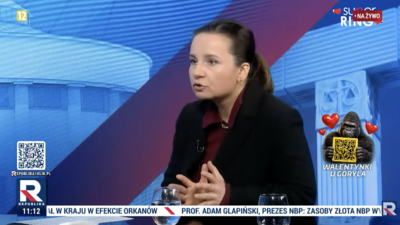 „Polskie słońce” i górnicy nad ziemią. Zielińska znowu się kompromituje