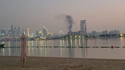 zaatakowany przez Iran Dubai