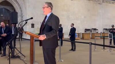 Keir Starmer na uroczystym iftarze