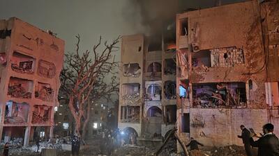 miasto Arad zaatakowane przez Iran