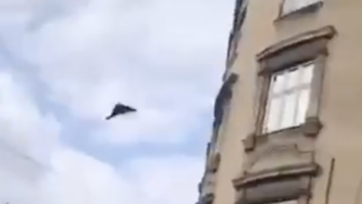 Dron z Rosji naruszył przestrzeń powietrzną Łotwy