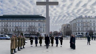 Nawrocki oddał hołd papieżowi. Mocne słowa o Polsce i wolności