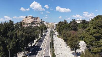 ukończenie prac na Vasilissis Olgas w Atenach