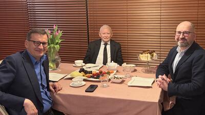 spotkanie Kaczyński - Morawiecki