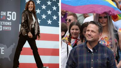 Kamala Harris i Rafał Trzaskowski