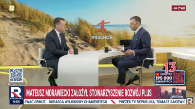 Błaszczak o Tusku i sporach w PiS