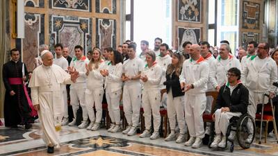 Papież do sportowców o wartościach sportu i jedności