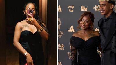 Lamine Yamal z mamą