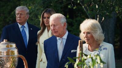 wizyta pary królewskiej w Białym Domu