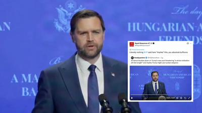 J.D. Vance w Budapeszcie