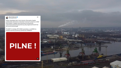 Spadki w porcie Szczecin-Świnoujście