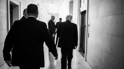spotkanie Trumpa z doradcami