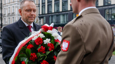 Karol Nawrocki uczcił rocznicę rolniczej Solidarności