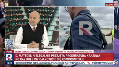 Matecki ostro w Republice ws. Ziobry: „Państwo polskie się ośmiesza”