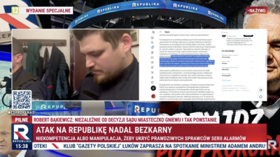 Sakiewicz po komunikacie Policji ws. wtargnięcia do jego domu: "W tej chwili trwa zacieranie śladów"