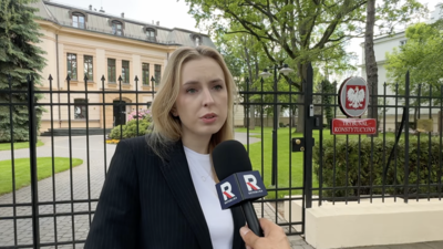 Awantura w Trybunale Konstytucyjnym po próbie wejścia członków KRS