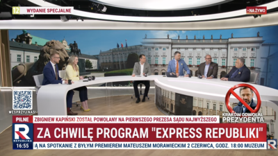 Dziennikarze Republiki komentują wybór I prezesa SN