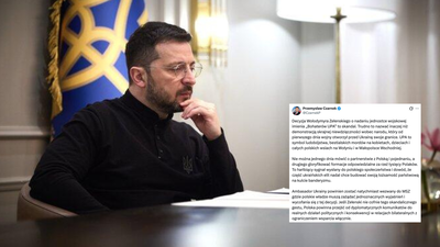 Czarnek ostro Zełenskiego ws. upamiętniania UPA: „To skandal”