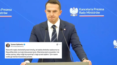 Sakiewicz odpowiada Szłapce po konferencji