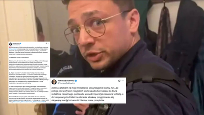 Sakiewicz i Rachoń odpowiadają policji ws. ataków na Republikę
