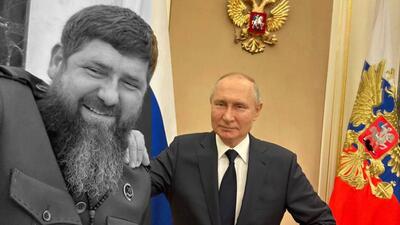 Ramzan Kadyrov i Putin