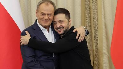 Tusk i Zełenski