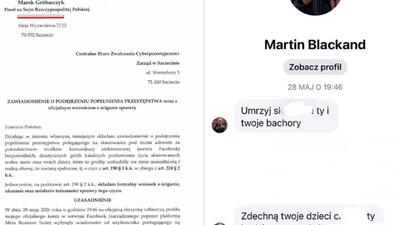 groźby wobec posła PiS