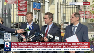 Kaleta żąda dymisji po aferze w Szpitalu Południowym