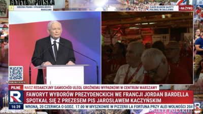 Kaczyński i Bardella o przyszłości Europy