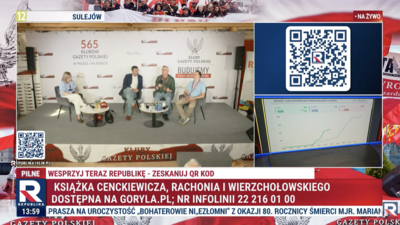 Rachoń i Cenckiewicz o zagrożeniu ze strony Rosji