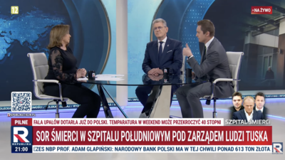 Goście Holeckiej o aferze w Szpitalu Południowym