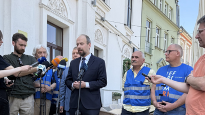 Jan Hoffman ogłosił start w wyborach na prezydenta Krakowa