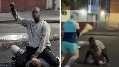 atak w Belfaście, próbował odciąć głowę