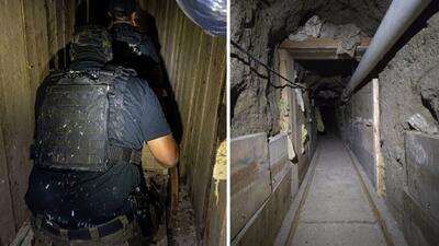 tunel przemytników narkotyków między USA a Meksykiem