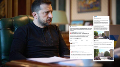Internauci o "Panteonie Bohaterów" Zełenskiego