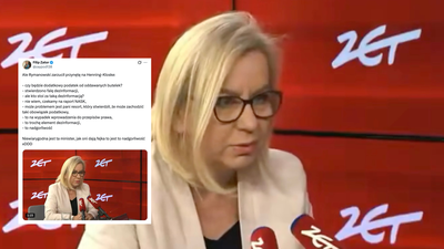 Hennig-Kloska zagięta na pytaniu o podatek od butelek