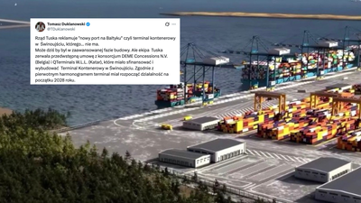 Duklanowski o terminalu w Świnoujściu