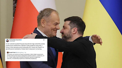 Czarnek ostro odpowiada Tuskowi w sprawie Zełenskiego