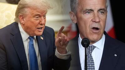 Donald Trump i Mark Carney