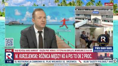 Kurzejewski o jedności PiS i programie Czarnka