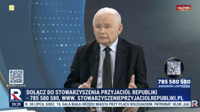 Kaczyński: Nie może być dwóch ośrodków kierowniczych. Prezes PiS o rozłamie w partii