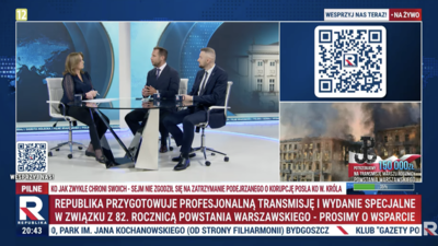 Rosyjska rakieta w Polsce. Goście Danuty Holeckiej: „To pokazuje, że mamy zupełnie bezradny rząd”