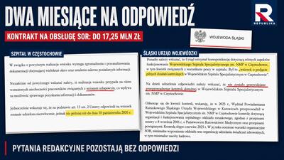 Wybrane fragmenty odpowiedzi Wojewódzkiego Szpitala Specjalistycznego im. NMP w Częstochowie oraz Śląskiego Urzędu Wojewódzkiego i Wojewody Śląskiego.