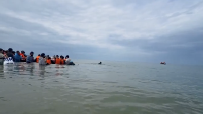 Rekord na kanale La Manche. 230 migrantów stłoczonych na jednym pontonie