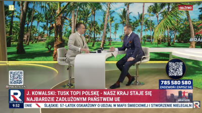 Janusz Kowalski ostrzega przed kryzysem finansów publicznych