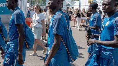 drużyna etiopska na Gothia Cup