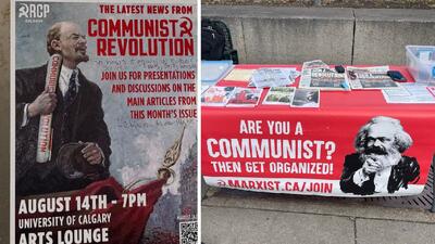 komunizm na ulicach Calgary