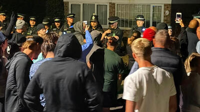 protesty w Wielkiej Brytanii