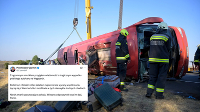 Przemysław Czarnek złożył kondolencje po tragicznym wypadku na Węgrzech