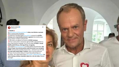 Szymon Jadczak ujawnia kolejny wątek afery z pomocą dla powodzian
